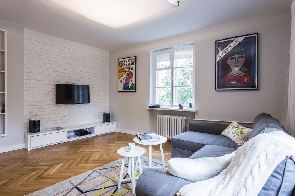 Baker Street Apartamento Varsóvia Quarto foto